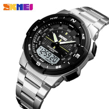 Load image into Gallery viewer, SKMEI Watch Men&#39;s Watch Fashion Sports Watches Stainless Steel Mens Watches Stopwatch Chronograph Waterproof Wrist Watch Men