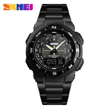 Load image into Gallery viewer, SKMEI Watch Men&#39;s Watch Fashion Sports Watches Stainless Steel Mens Watches Stopwatch Chronograph Waterproof Wrist Watch Men