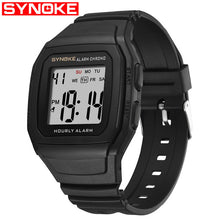 Load image into Gallery viewer, SYNOKE Men&#39;s Watches Relogio Masculino Multi Functional Sports Electronic Watch Men Waterproof Women Square Brand Luxury Band