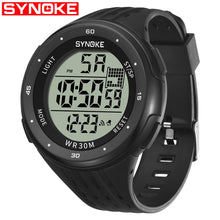 Load image into Gallery viewer, SYNOKE Men Sports Watch Digital Date Classic Outdoor  Army Males Clock Large Dial Waterproof Digital Watches Relogio Masculino