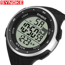 Load image into Gallery viewer, SYNOKE Men Sports Watch Digital Date Classic Outdoor  Army Males Clock Large Dial Waterproof Digital Watches Relogio Masculino