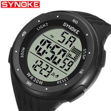 Load image into Gallery viewer, SYNOKE Men Sports Watch Digital Date Classic Outdoor  Army Males Clock Large Dial Waterproof Digital Watches Relogio Masculino