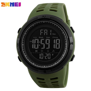 SKMEI Waterproof Mens Watches New Fashion Casual LED Digital Outdoor Sports Watch Men Multifunction Student Wrist watches