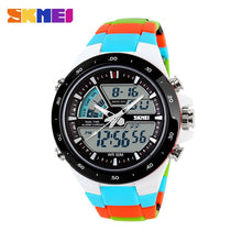 Load image into Gallery viewer, SKMEI Men Sports Watches Male Clock 5ATM Dive Swim Fashion Digital Watch Military Multifunctional Wristwatches relogio masculino