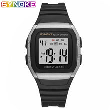 Load image into Gallery viewer, SYNOKE Sport Watches Men Watch Electronic Digital Display Sports Male Clock Men&#39;s 30M Waterproof Alarm Man Wristwatches