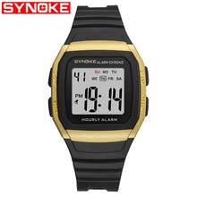 Load image into Gallery viewer, SYNOKE Sport Watches Men Watch Electronic Digital Display Sports Male Clock Men&#39;s 30M Waterproof Alarm Man Wristwatches