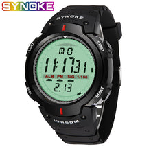 Load image into Gallery viewer, SYNOKE Military Wristwatch Sports Men LED Electronic Watch Fashion Digital Wrist Watches Mens Outdoor Life Waterproof Watch