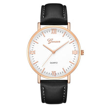 Load image into Gallery viewer, Geneva Mens Luxury Brand Watches Stainless Steel Analog Quartz Ladies Dress Wristwatches Clock Women&#39;s Watch montre homme QG