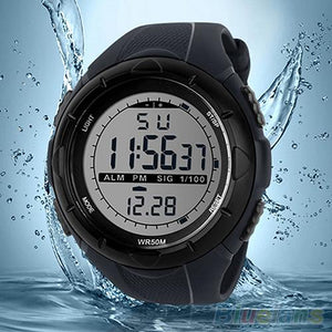 Top Brand Luxury Male Clock Waterproof LED Digital Watch SKMEI 1025 Fashion Sports Watch Men Alarm Clock Shock Resistant Watch