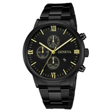 Load image into Gallery viewer, The Men Watches Luxury Brand Auto Date Gold Male Clock Sport Quartz Wrist Watch Men relogio masculino erkek kol saati