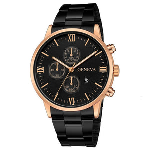 The Men Watches Luxury Brand Auto Date Gold Male Clock Sport Quartz Wrist Watch Men relogio masculino erkek kol saati