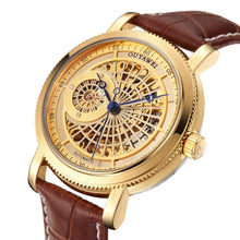 Load image into Gallery viewer, Gold Automatic Mechanical Watch Men Skeleton Watches Bracelet Wristwatch Luxury Brand Mechanical Clock Male Self-winding