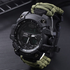 Addies LED Digital Military Watch 30M Men Waterproof Sports Watch Men Sport Watch Shock Sport Watches Electronic Wristwatches