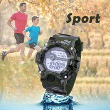 Load image into Gallery viewer, Multifunctional Digital Watch Electronic Camouflage 50M Waterproof Fashion S Shock Watch Montre Homme Sports Watches For Men Boy