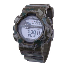 Load image into Gallery viewer, Multifunctional Digital Watch Electronic Camouflage 50M Waterproof Fashion S Shock Watch Montre Homme Sports Watches For Men Boy