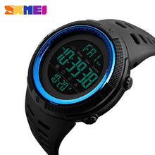 Load image into Gallery viewer, SKMEI Brand Men Sports Watches Fashion Chronos Countdown Men&#39;s Waterproof LED Digital Watch Man Military Clock Relogio Masculino