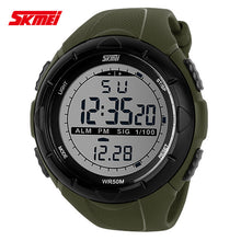 Load image into Gallery viewer, 2018 New Skmei Brand Men LED Digital Military Watch, 50M Dive Swim Dress Sports Watches Fashion Outdoor Wristwatches