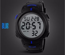 Load image into Gallery viewer, SKMEI Luxury Brand 50 Meter Waterproof Mens Sports Watches Digital LED Military Electronic Wrist Watch Fashion Sport Clock Men