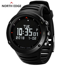 Load image into Gallery viewer, NORTH EDGE Men&#39;s sport Digital watch Hours Running Swimming sports watches Altimeter Barometer Compass Thermometer Weather men