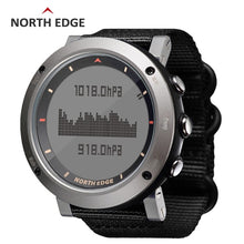 Load image into Gallery viewer, NORTH EDGE Men&#39;s sport Digital watch Hours Running Swimming sports watches Altimeter Barometer Compass Thermometer Weather men