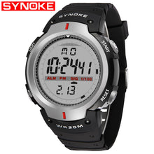 Load image into Gallery viewer, SYNOKE Watches Men 30M Waterproof LED Digital Watch Men Outdoor Mens Sports Wrist Stopwatch Relojes Hombre dijital kol saati