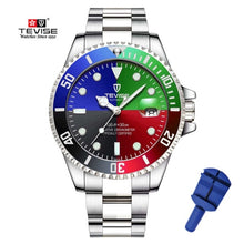 Load image into Gallery viewer, 2019 Drop Shipping Tevise Top Brand Men Mechanical Watch Automatic Fashion Luxury Stainless Steel Male Clock Relogio Masculino