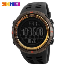 Load image into Gallery viewer, SKMEI Fashion Outdoor Sport Watch Men Multifunction Watches Alarm Clock Chrono 5Bar Waterproof Digital Watch reloj hombre 1251