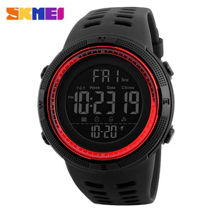 SKMEI Fashion Outdoor Sport Watch Men Multifunction Watches Alarm Clock Chrono 5Bar Waterproof Digital Watch reloj hombre 1251