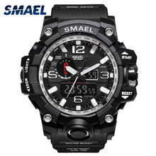 Load image into Gallery viewer, SMAEL Men Wrist Watch Sport Dual Display Analog Electronic Sports Watches Relogio Digital Esportivo LED Watch