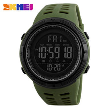 Load image into Gallery viewer, SKMEI Fashion Outdoor Sport Watch Men Multifunction Watches Alarm Clock Chrono 5Bar Waterproof Digital Watch reloj hombre 1251